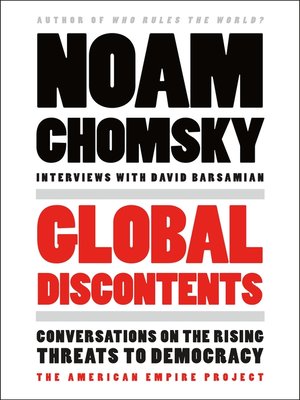 cover image of Global Discontents